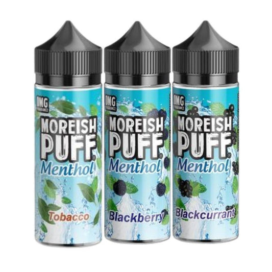 Moreish Puff Menthol 100ml E-liquids